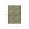 Homeroots 10' X 14' Gray Lime Green And Silver Polka Dot Washable Indoor Outdoor Area Rug 614682 - alternate 8