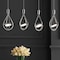 Jonathan Y Orion 29" Adjustable Modern Integrated 4-Light Linear LED Metal Pendant, Chrome JYL7034A - alternate 14