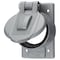Hubbell Wiring 1-Gang Weatherproof Cover, 50A Twist-Lock, Thermoplastic Wallplate Box HBL7774WO - alternate 1