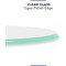 Fab Glass And Mirror Round Glass Table Top, 40inch, Clear, Tempered, Wall Mirror, Safety Backing, Clear Finish T-40RD12MMOGTE - alternate 7