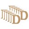 Plaid MDF Letter, D, 5 Inch, 12PK 63557 - alternate 1