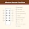 Edendirect 60 in. 5120BTU Wall Mount Electric Fireplace, 750W/1500W, Heat 400 sq. ft, Blower Heat, Remote ZR-TS60ZS-BOX - alternate 7