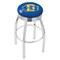 Holland Bar Stool Co 30" Chrome South Dakota State Swivel Bar Stool, Accent Ring L8C3C30SDakSt - alternate 1