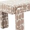 Homeroots 40in Fabric and Plastic Upholstered Bench 668852 - alternate 6