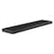 Homeroots 43in Black Wooden Floating Shelf 400830 - alternate 5