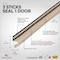 M-D Building Products 84 in. Beige Premium Rubber PLATINUM Top and Sides Door Seal for Doors with Kerf/Channel 91892 - alternate 6