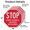 Signmission Stop Street Clothes & Lab Coats Not, 10 inch X 10 inch, Aluminum Metal Signs, 5PK OC-A-5Pack-10-182 - alternate 6