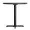 Flash Furniture Bennett 30 in Round Solid Wood Commercial Indoor Tabletop, Dark Brown, 22 in x 22 in Table Height GSF-RD30-DKBRN-T2222-GG - alternate 8