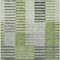 Homeroots 5' X 8' Green And Olive Green Striped Washable Indoor Outdoor Area Rug 581696 - alternate 8