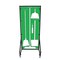 5S Supplies Housekeeping Shadow Board Broom Station V1, Green / White Shadows, Kit, No Text HSB-V1-GREEN/WHITE-KIT-NO TEXT - alternate 1