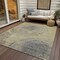 Homeroots 3' X 5' Beige Taupe And Gray Abstract Washable Indoor Outdoor Area Rug 582788 - alternate 7