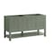James Martin Vanities Breckenridge 60" Double Vanity, Smokey Celadon, w/ 3 CM Siberian Silestone Top 330-V60D-SC-3SFR - alternate 7