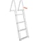 Vevor Aluminum Dock Ladder Boat Dock Ladder 30-38in Height Adjustable 4 Steps FT-04 - alternate 1
