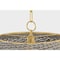 Hudson Valley Lighting Penarth Pendant in Aged Brass 5525-AGB - alternate 6