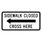 Sign Solutions Usa Traffic Sign, 24 in Width, Aluminum Sign, Horizontal Rectangle DUS10DWT2412R9-11La - alternate 1