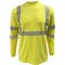 Reflective Apparel ANSI Type R Class 3 Dual-Certified AR/FR Long Sleeve T-Shirt, 16 cal/cm2 205FRGS-LM-2X - alternate 1