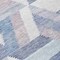Homeroots 8' X 10' Denim Blue Geometric Washable Indoor Outdoor Area Rug 608061 - alternate 7