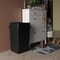 Regal Altair 35 Gallon Square Black Plastic Trash Can with Drop Shot Swing Lid, Heavy Duty Resin Construction ZR-TC-100-BK-35-SW-KIT - alternate 4