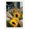Homeroots Sunflower Bouquet White Framed Print Wall Art 529966 - alternate 5