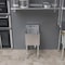 Amgood 1 bowl, Freestanding, 304 Stainless Steel, 14 in. W x 19 in. L x 33 in. H AMG SINK BAR S1C-101410-NF-Z - alternate 7