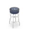Holland Bar Stool Co 25" US Naval Academy NAVY Cushion Seat, 2-Ring Chrome Swivel Bar Stool L7C125USNavA - alternate 1
