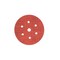 3M 3M Red Abrasive Disc Dust Free, 01143, 6 in, P180, 50 discs per carton, 6PK 316U - alternate 1