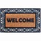 Gardenised Natural Coir and Non-Slip Rubber Doormat with Embossed Welcome Design, Classic Welcome QI004890 - alternate 1