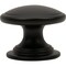 Designperfect 1-1/4 Diameter Round Cabinet Knob, Matte/Flat Black DPA-R18KBLK - alternate 5