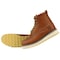 Handpoint Mens 6 in Soft Toe Moc Toe Work Boots-Slip Resistant SureTrack Boots, Full Grain Leather, 6 CK30-8494-D-6 - alternate 6