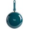 Spice By Tia Mowry 12 Inch Healthy Ceramic Nonstick Aluminum Skillet with Bakelite Handle in Teal 135030.01R - alternate 5