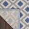 Homeroots 6' X 9' Blue And Gray Geometric Indoor Outdoor Area Rug 546852 - alternate 8
