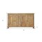 Homeroots 60in Natural Distressed Solid Wood Sideboard with Four Doors 488676 - alternate 8