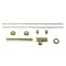 Kingston Brass Plumbing Sink Trim Kit with Bottle Trap, Antique Brass KPK803P - alternate 1