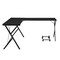 Homeroots 62" Black L Shape Computer Desk 491519 - alternate 4