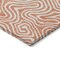 Homeroots 8' X 10' Salmon And Ivory Abstract Washable Indoor Outdoor Area Rug 599757 - alternate 9