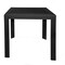 Leisuremod Mace Weave Design Outdoor Square Dining Table, Black MT31BL - alternate 7