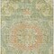 Homeroots 9' X 12' Artichoke Green Floral Medallion Washable Indoor Outdoor Area Rug 607834 - alternate 7