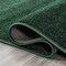 Jonathan Y Haze Solid Low-Pile Emerald 9 ft Square Area Rug SEU100L-9SQ - alternate 7