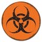 Signmission 24 in Height, Corrugated Plastic, C-24-CIR-DS-WS- Biohazard, C-24-CIR-DS-WS- Biohazard C-24-CIR-DS-WS- Biohazard - alternate 3