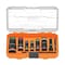 Klein Tools 1/4 in, 3/8 in Drive Impact Quad Flip Socket Set, SAE, 9 pcs 656QS - alternate 1