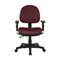 Office Star Products Ergonomic Fabric Sculptured Ergonomic Managers Chair, Wine 8180-298 - alternate 4