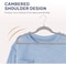 Simple Deluxe HealSmart Velvet Hangers, Space Saving Clothes Hangers, Grey, 50PK HKHANGVELVET50GRY - alternate 5