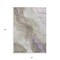 Homeroots 3' X 5' Taupe And Lavender Abstract Washable Indoor Outdoor Area Rug 611393 - alternate 3