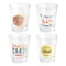 Wanda June Home Bordertown Buzz 7 Piece Glass Bar Collection with Drink Recipe Shaker Set in Tan 139049.07R - alternate 6
