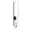 Jonathan Y Anton 27.3 in. 1-Light Modern Minimalist Iron Adjustable Bar Integrated LED Plug-In Sconce, Black JYL7136A - alternate 14