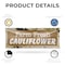 Signmission Farm Fresh Cauliflower, 36 Inch x 96 Inch, Vinyl Banner B-96-30586 - alternate 4