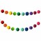 Carson Dellosa Rainbow Pom-Pom Garland, 6PK 107008 - alternate 1