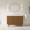 James Martin Vanities Laurent 48" Single Vanity, Honey Oak w/ 3 CM White Zeus Silestone Top 545-V48-HNO-3WZ - alternate 10