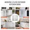 Vevor 36x24 Inch BBQ Island Access Door Outdoor Kitchen Door Stainless Steel B004S - alternate 7