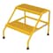 Vestil Aluminum Step Stand, 2 Step, Welded, 2 Steps, 20 Overall Height, Aluminum, Yellow SSA-2-Y - alternate 5